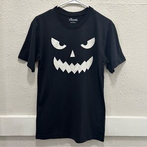10Threads Jack-O-Lantern Black Graphic Tee Small